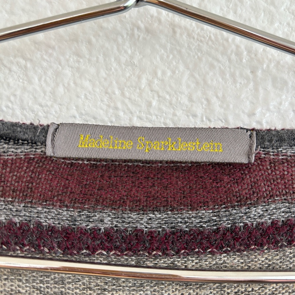 Madeline Sparklestein Stripped Cardigan Size S - Picture 4 of 4